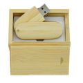 2015 Wholesale Swivel Wooden USB Flash Drive with 8GB